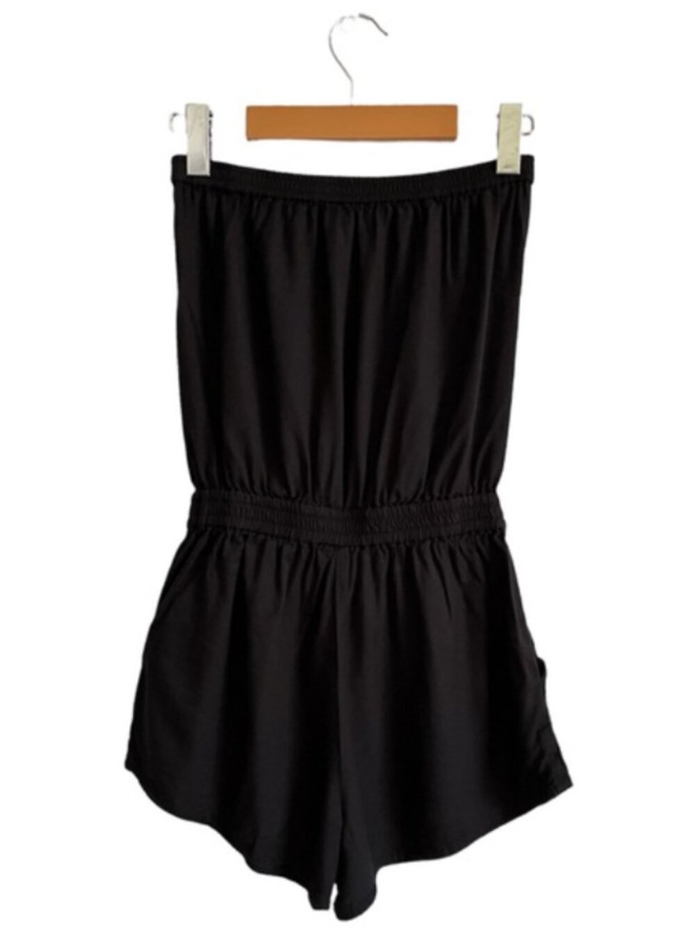 Aritzia Talula Strapless Cropsey Romper - Picture 3 of 7
